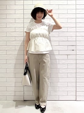 しおりさん(レディース・160cm)の春コーディネート