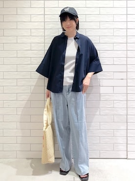 しおりさん（レディース・160cm）の春コーディネート