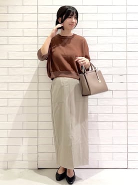 しおりさん(レディース・160cm)の秋コーディネート