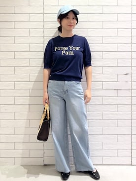 しおりさん(レディース・160cm)の夏コーディネート