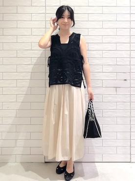 しおりさん(レディース・160cm)の夏コーディネート