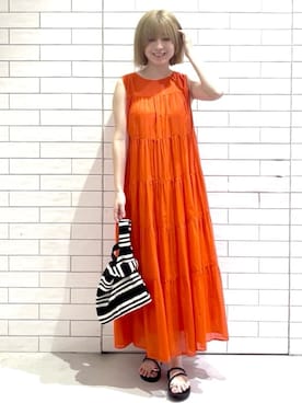 しおりさん(レディース・160cm)の夏コーディネート