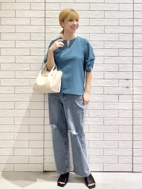 しおりさん(レディース・160cm)の夏コーディネート