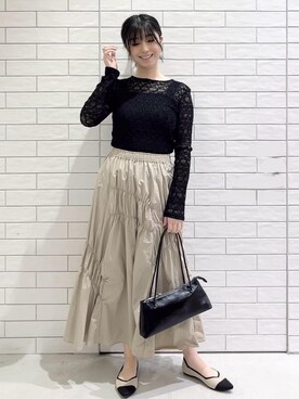 しおりさん(レディース・160cm)の春コーディネート