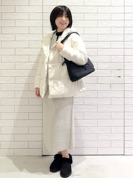 しおりさん(レディース・160cm)の冬コーディネート