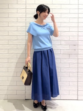 しおりさん(レディース・160cm)の夏コーディネート