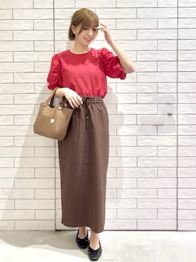 しおりさん（レディース・160cm）の夏コーディネート