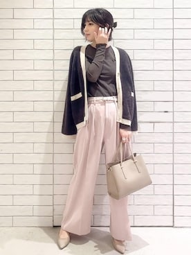 しおりさん(レディース・160cm)の冬コーディネート