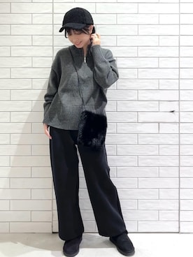 しおりさん(レディース・160cm)の秋コーディネート