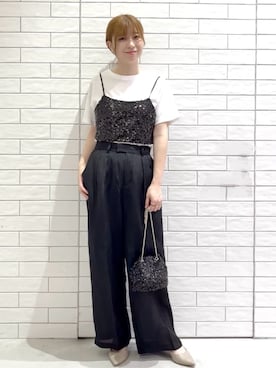 しおりさん(レディース・160cm)の夏コーディネート