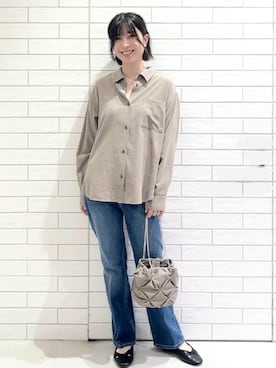 しおりさん(レディース・160cm)の秋コーディネート