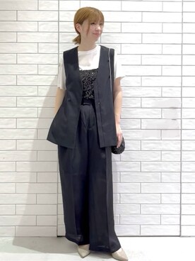 しおりさん(レディース・160cm)の夏コーディネート