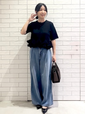 しおりさん(レディース・160cm)の夏コーディネート
