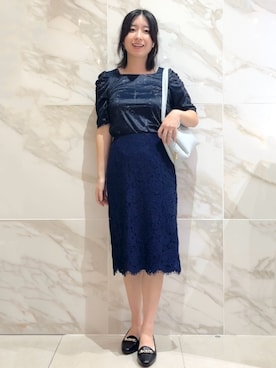 しおりさん（レディース・160cm）の秋コーディネート