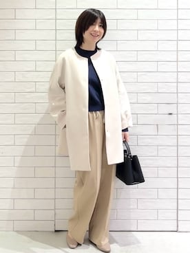 しおりさん(レディース・160cm)の冬コーディネート