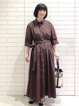 しおりさん（レディース・160cm）の春コーディネート