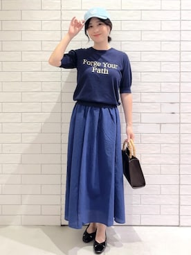しおりさん(レディース・160cm)の夏コーディネート