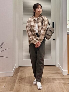 maruさん（レディース・154cm）の秋コーディネート
