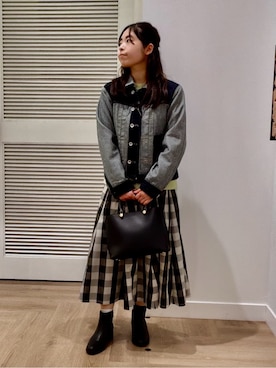 maruさん（レディース・154cm）の冬コーディネート