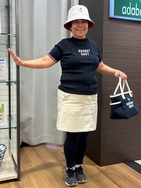 「adabat（アダバット）のアイテム」を使った、みさりんさん（レディース・152cm）の冬コーディネート