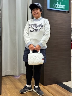 「adabat（アダバット）のアイテム」を使った、みさりんさん（レディース・152cm）の冬コーディネート