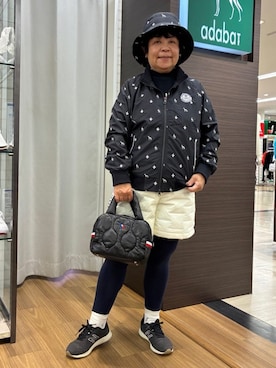 「adabat（アダバット）のアイテム」を使った、みさりんさん（レディース・152cm）の冬コーディネート