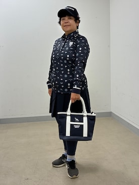 「ゴルフ」｜みさりんさん（レディース・152cm）の秋コーディネート