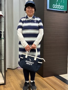 「adabat（アダバット）のアイテム」を使った、みさりんさん（レディース・152cm）の春コーディネート