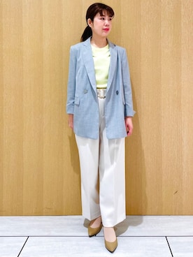 CHISATOさん（レディース・154cm）の春コーディネート