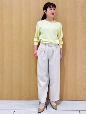 CHISATOさん（レディース・154cm）の春コーディネート