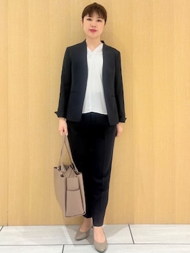 CHISATOさん（レディース・154cm）の冬コーディネート