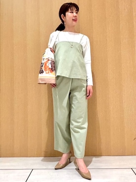 CHISATOさん(レディース・154cm)の春コーディネート