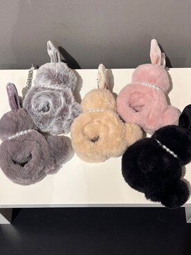 「アイテム（チャーム、ブラウン系）」を使った、yamaさん（レディース・100cm）の秋コーディネート