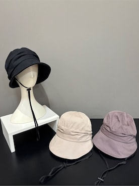 「アイテム（キャスケット）」を使った、yamaさん（レディース・100cm）の冬コーディネート