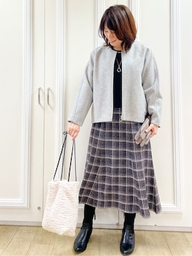 めいさん(レディース・160cm)の冬コーディネート
