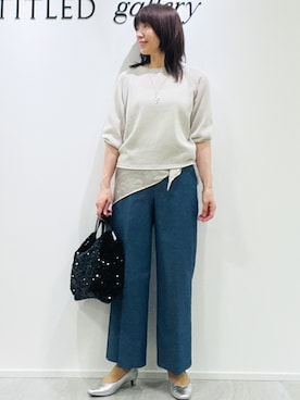 めいさん（レディース・160cm・50代）の夏コーディネート
