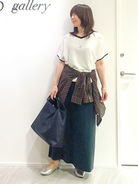 めいさん（レディース・160cm・50代）の夏コーディネート