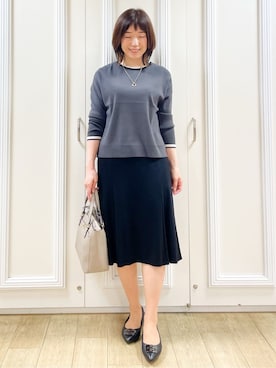 めいさん（レディース・160cm）の冬コーディネート