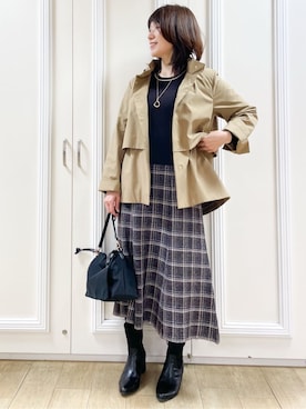 めいさん（レディース・160cm）の冬コーディネート