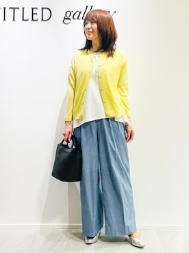 「Reflect（リフレクト）のアイテム（アクセサリー）」を使った、めいさん（レディース・160cm）の夏コーディネート