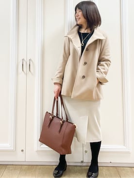 めいさん（レディース・160cm）の冬コーディネート