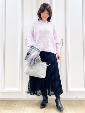 めいさん(レディース・160cm)の冬コーディネート