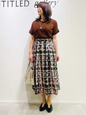めいさん（レディース・160cm・50代）の夏コーディネート