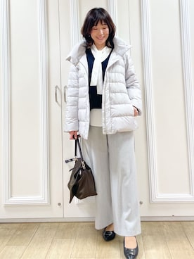 「Reflect（リフレクト）のアイテム」を使った、めいさん（レディース・160cm）の冬コーディネート