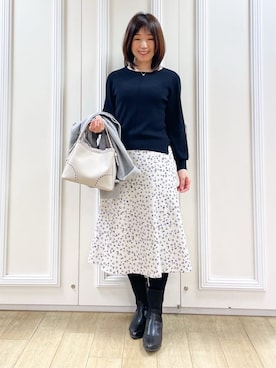 めいさん(レディース・160cm)の冬コーディネート