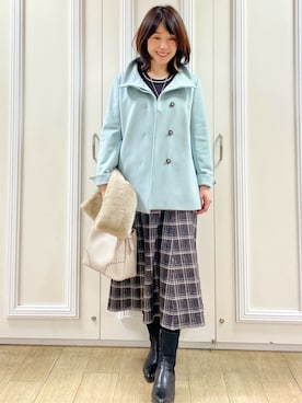 「Reflect（リフレクト）のアイテム（ワンピース/ドレス）」を使った、めいさん（レディース・160cm）の秋コーディネート