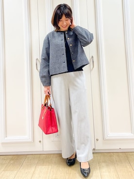 めいさん(レディース・160cm)の冬コーディネート