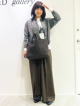めいさん（レディース・160cm・50代）の秋コーディネート