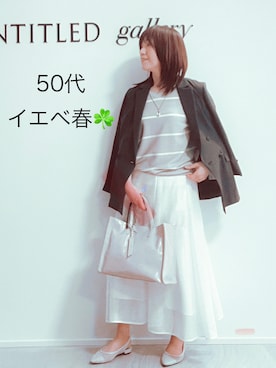 めいさん（レディース・160cm）の春コーディネート