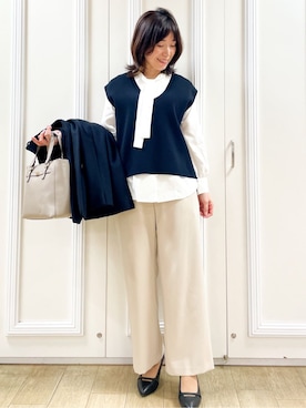 めいさん(レディース・160cm)の冬コーディネート